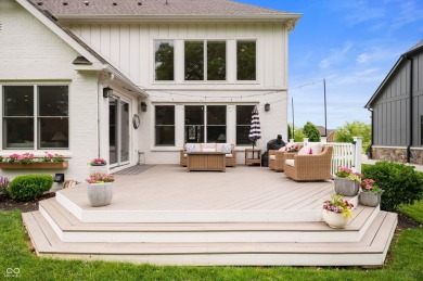 This stunning & thoughtfully designed custom built home is on Stony Creek Golf Club in Indiana - for sale on GolfHomes.com, golf home, golf lot