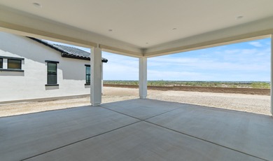Expansive great room and dining area with optional vaulted on  in Arizona - for sale on GolfHomes.com, golf home, golf lot