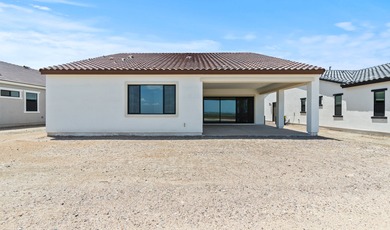 Expansive great room and dining area with optional vaulted on  in Arizona - for sale on GolfHomes.com, golf home, golf lot