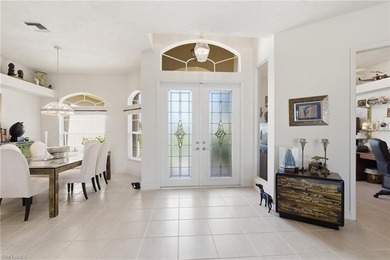 Enjoy beautiful sunsets by the pool in one of the cleanest and on Spanish Wells Golf and Country Club in Florida - for sale on GolfHomes.com, golf home, golf lot