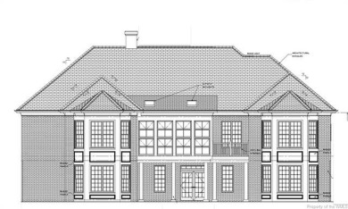 This Proposed Construction home sits on a rare double lot in on Fords Colony Country Club in Virginia - for sale on GolfHomes.com, golf home, golf lot