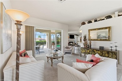 Enjoy beautiful sunsets by the pool in one of the cleanest and on Spanish Wells Golf and Country Club in Florida - for sale on GolfHomes.com, golf home, golf lot