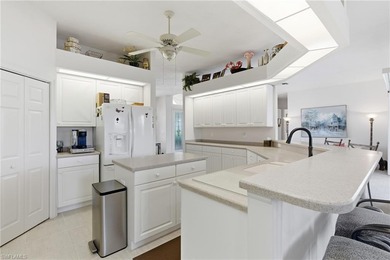 Enjoy beautiful sunsets by the pool in one of the cleanest and on Spanish Wells Golf and Country Club in Florida - for sale on GolfHomes.com, golf home, golf lot