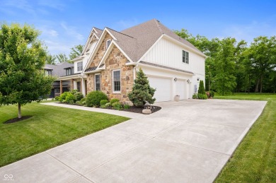 This stunning & thoughtfully designed custom built home is on Stony Creek Golf Club in Indiana - for sale on GolfHomes.com, golf home, golf lot