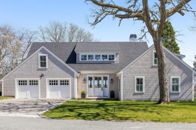 This stunning property is amazing! With a dock right outside on Bass River Golf Course in Massachusetts - for sale on GolfHomes.com, golf home, golf lot
