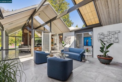 Welcome to 413 Pazzi Road! A rare and stunning Super Eichler in on Boundary Oak Golf Course in California - for sale on GolfHomes.com, golf home, golf lot