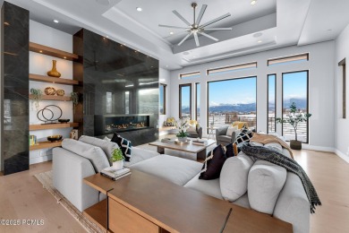 This magnificent contemporary legacy home set in the natural on Glenwild Golf Club and Spa in Utah - for sale on GolfHomes.com, golf home, golf lot