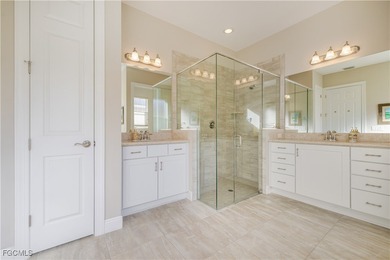 Get the benefit of three private rooms and a flex in the on Pelican Preserve Golf Club in Florida - for sale on GolfHomes.com, golf home, golf lot