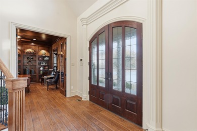 Behind the private gates of Germay Court, this Kevin Hughes on Chenal Country Club - Bear Den Mountain in Arkansas - for sale on GolfHomes.com, golf home, golf lot