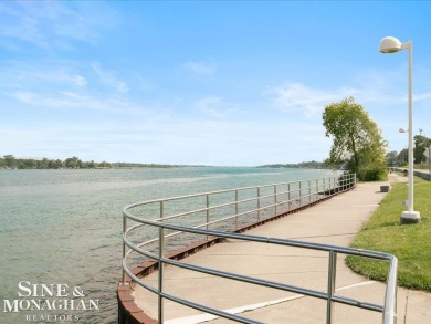Price Reduction! Take in views of St. Clair River from your on Marysville Golf Course in Michigan - for sale on GolfHomes.com, golf home, golf lot