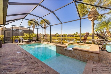 Get the benefit of three private rooms and a flex in the on Pelican Preserve Golf Club in Florida - for sale on GolfHomes.com, golf home, golf lot