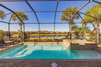 Get the benefit of three private rooms and a flex in the on Pelican Preserve Golf Club in Florida - for sale on GolfHomes.com, golf home, golf lot