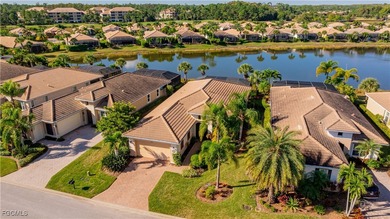 Get the benefit of three private rooms and a flex in the on Pelican Preserve Golf Club in Florida - for sale on GolfHomes.com, golf home, golf lot