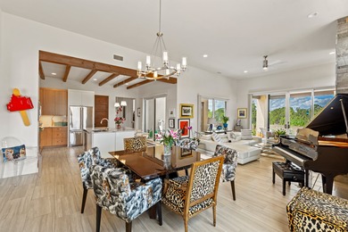 Discover the perfect blend of modern luxury and Southwest charm on The Club At Las Campanas  in New Mexico - for sale on GolfHomes.com, golf home, golf lot