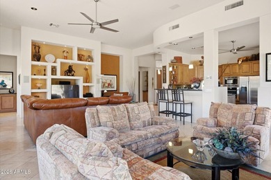 Fabulous single-level home by Toll Brothers (La Jolla - extended on Sanctuary Golf Course At WestWorld in Arizona - for sale on GolfHomes.com, golf home, golf lot