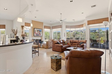 Fabulous single-level home by Toll Brothers (La Jolla - extended on Sanctuary Golf Course At WestWorld in Arizona - for sale on GolfHomes.com, golf home, golf lot