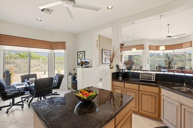 Fabulous single-level home by Toll Brothers (La Jolla - extended on Sanctuary Golf Course At WestWorld in Arizona - for sale on GolfHomes.com, golf home, golf lot