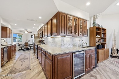 Step into this show stopping corner-lot Gemini home with on Sun City Riverview Golf Course in Arizona - for sale on GolfHomes.com, golf home, golf lot