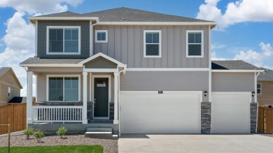 The Holcombe is a Gorgeous 2-story home offering 4 bedrooms, 2.5 on Heritage Todd Creek Golf Club in Colorado - for sale on GolfHomes.com, golf home, golf lot