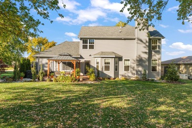 Welcome to this beautiful custom-built 3-bedroom, 2.5-bath home on Lakes of the Four Seasons Country Club in Indiana - for sale on GolfHomes.com, golf home, golf lot