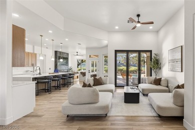 Experience effortless indoor-outdoor living through custom on Highland Falls Golf Club in Nevada - for sale on GolfHomes.com, golf home, golf lot