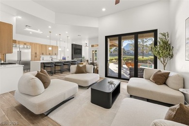 Experience effortless indoor-outdoor living through custom on Highland Falls Golf Club in Nevada - for sale on GolfHomes.com, golf home, golf lot