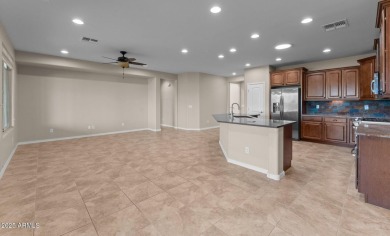 Popular Gala model on a premium oversized golf course lot on Copper Canyon Golf Club in Arizona - for sale on GolfHomes.com, golf home, golf lot