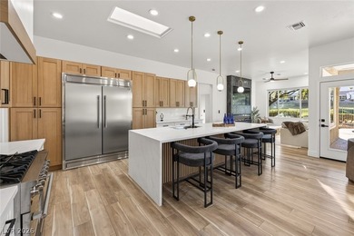 Experience effortless indoor-outdoor living through custom on Highland Falls Golf Club in Nevada - for sale on GolfHomes.com, golf home, golf lot