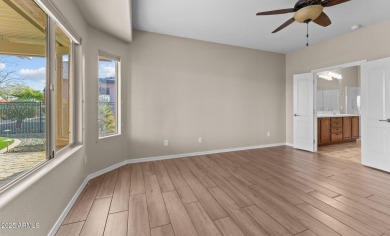 Popular Gala model on a premium oversized golf course lot on Copper Canyon Golf Club in Arizona - for sale on GolfHomes.com, golf home, golf lot
