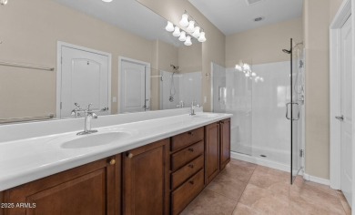 Popular Gala model on a premium oversized golf course lot on Copper Canyon Golf Club in Arizona - for sale on GolfHomes.com, golf home, golf lot