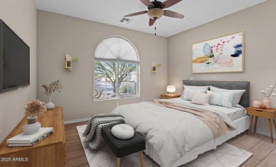 Popular Gala model on a premium oversized golf course lot on Copper Canyon Golf Club in Arizona - for sale on GolfHomes.com, golf home, golf lot