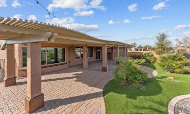 Popular Gala model on a premium oversized golf course lot on Copper Canyon Golf Club in Arizona - for sale on GolfHomes.com, golf home, golf lot
