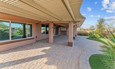 Popular Gala model on a premium oversized golf course lot on Copper Canyon Golf Club in Arizona - for sale on GolfHomes.com, golf home, golf lot