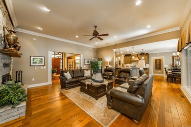 Experience the pinnacle of lakefront luxury in this furnished on  in Arkansas - for sale on GolfHomes.com, golf home, golf lot