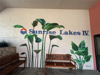 BEAUTIFULLY remodeled 3 bedroom 2 bathroom first floor unit (no on Sunrise Lakes Phase IV Golf Course in Florida - for sale on GolfHomes.com, golf home, golf lot