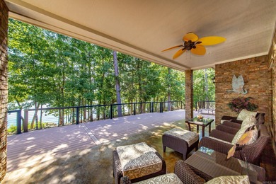 Experience the pinnacle of lakefront luxury in this furnished on  in Arkansas - for sale on GolfHomes.com, golf home, golf lot