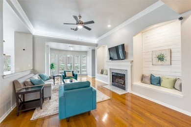 Welcome home to this beautifully updated home with a backyard on Oakmont Country Club in Texas - for sale on GolfHomes.com, golf home, golf lot