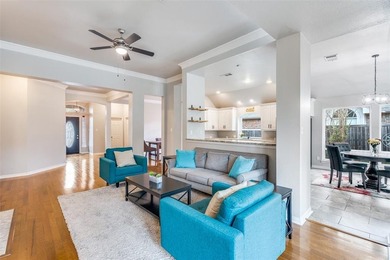 Welcome home to this beautifully updated home with a backyard on Oakmont Country Club in Texas - for sale on GolfHomes.com, golf home, golf lot