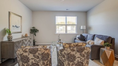 This two-story plan boasts a luxurious primary bedroom upstairs on Shannon Greens Golf Course in South Carolina - for sale on GolfHomes.com, golf home, golf lot
