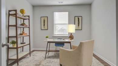 This two-story plan boasts a luxurious primary bedroom upstairs on Shannon Greens Golf Course in South Carolina - for sale on GolfHomes.com, golf home, golf lot
