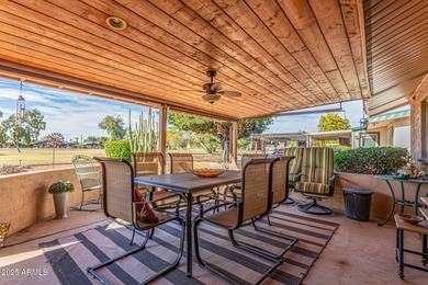 Experience the best of Sun City! This inviting 3-bedroom home on Sun City South Golf Course in Arizona - for sale on GolfHomes.com, golf home, golf lot