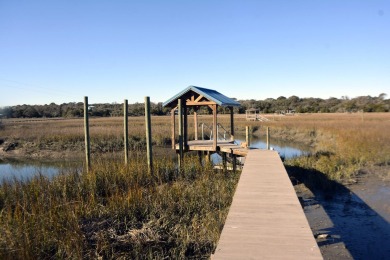 Best of the best! Rare creek front with dock on one side and on The Plantation Course At Edisto in South Carolina - for sale on GolfHomes.com, golf home, golf lot