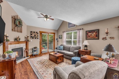 More than a townhome!... A smart, low-maintenance lifestyle near on Lake Shawnee Golf Course in Kansas - for sale on GolfHomes.com, golf home, golf lot