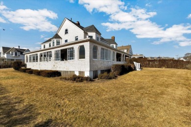 Located in the heart of Hyannis Port village this stately on Hyannisport Club in Massachusetts - for sale on GolfHomes.com, golf home, golf lot