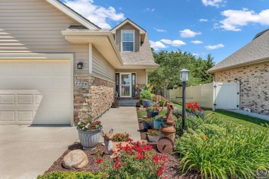 More than a townhome!... A smart, low-maintenance lifestyle near on Lake Shawnee Golf Course in Kansas - for sale on GolfHomes.com, golf home, golf lot