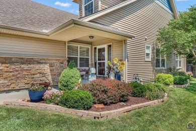More than a townhome!... A smart, low-maintenance lifestyle near on Lake Shawnee Golf Course in Kansas - for sale on GolfHomes.com, golf home, golf lot