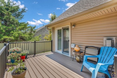 More than a townhome!... A smart, low-maintenance lifestyle near on Lake Shawnee Golf Course in Kansas - for sale on GolfHomes.com, golf home, golf lot