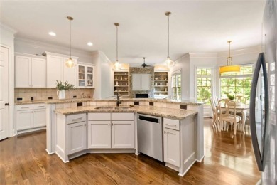 Welcome to this luxurious 5-bedroom, 4-bathroom estate nestled on Hamilton Mill Golf Club in Georgia - for sale on GolfHomes.com, golf home, golf lot