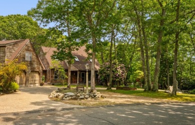 Thoughtfully designed post-and-beam home that blends character on Farm Neck Golf Club in Massachusetts - for sale on GolfHomes.com, golf home, golf lot