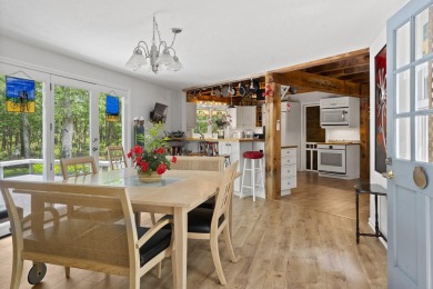 Thoughtfully designed post-and-beam home that blends character on Farm Neck Golf Club in Massachusetts - for sale on GolfHomes.com, golf home, golf lot